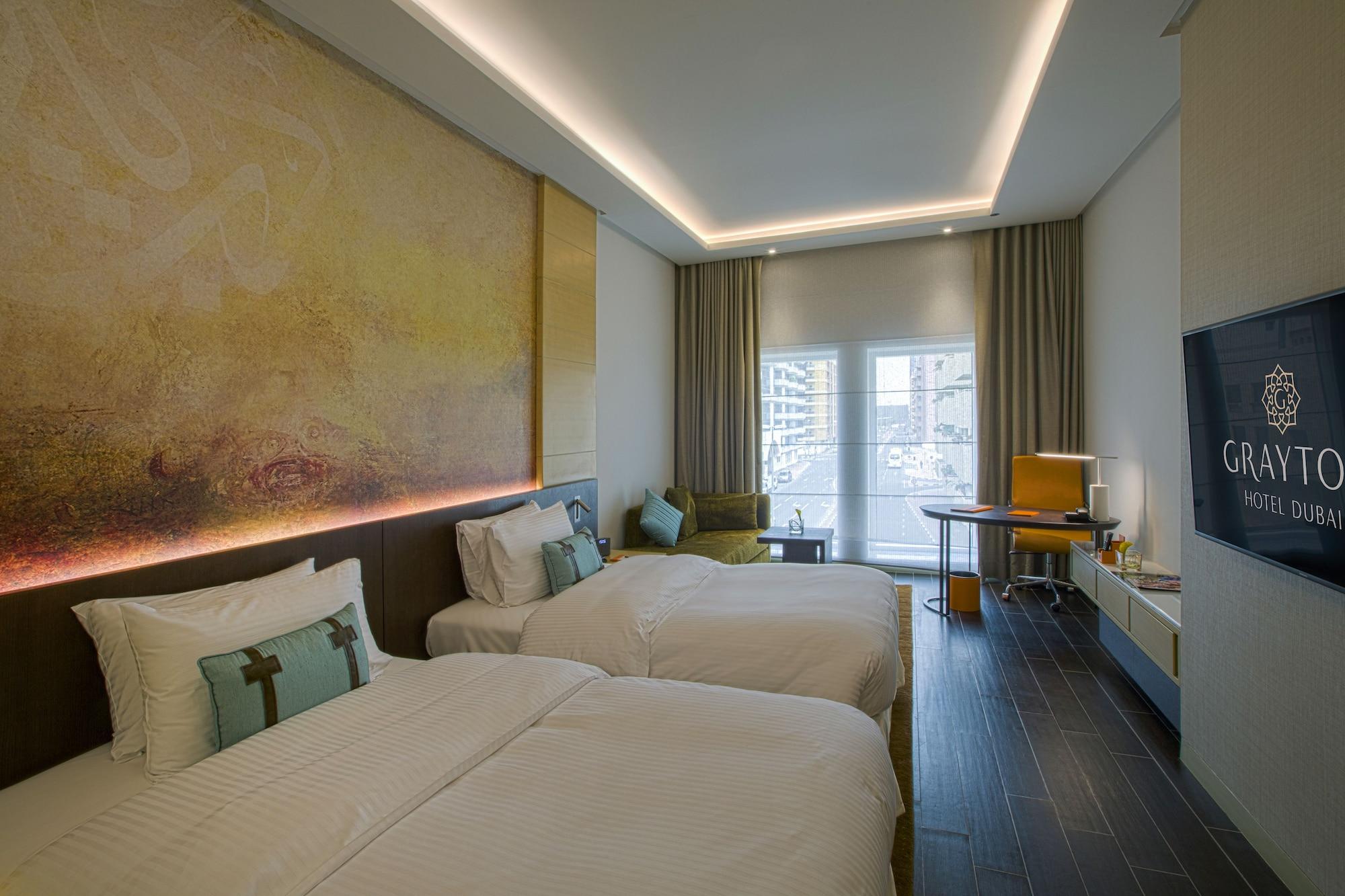 Grayton Hotel By Blazon Hotels Dubai Exteriör bild