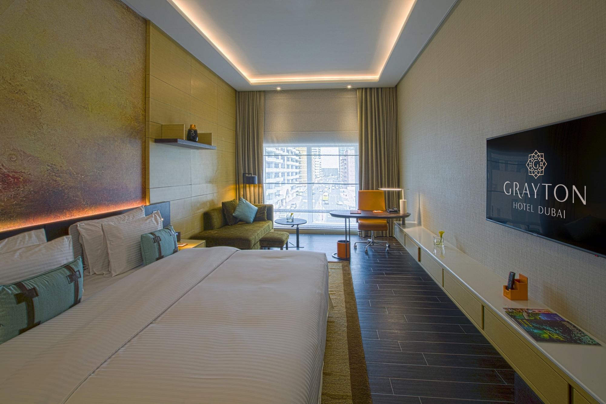 Grayton Hotel By Blazon Hotels Dubai Exteriör bild